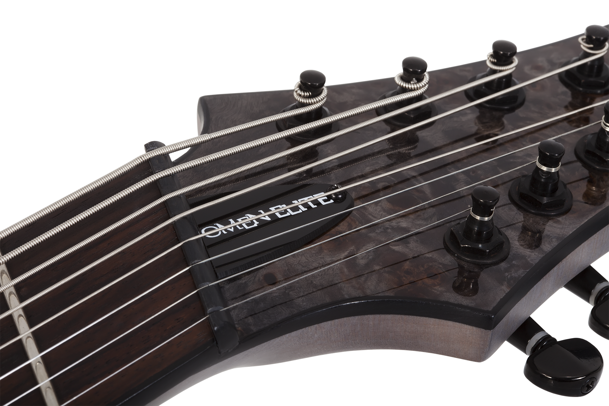 Omen Elite 8 MultiScale Charcoal E-Gitarre