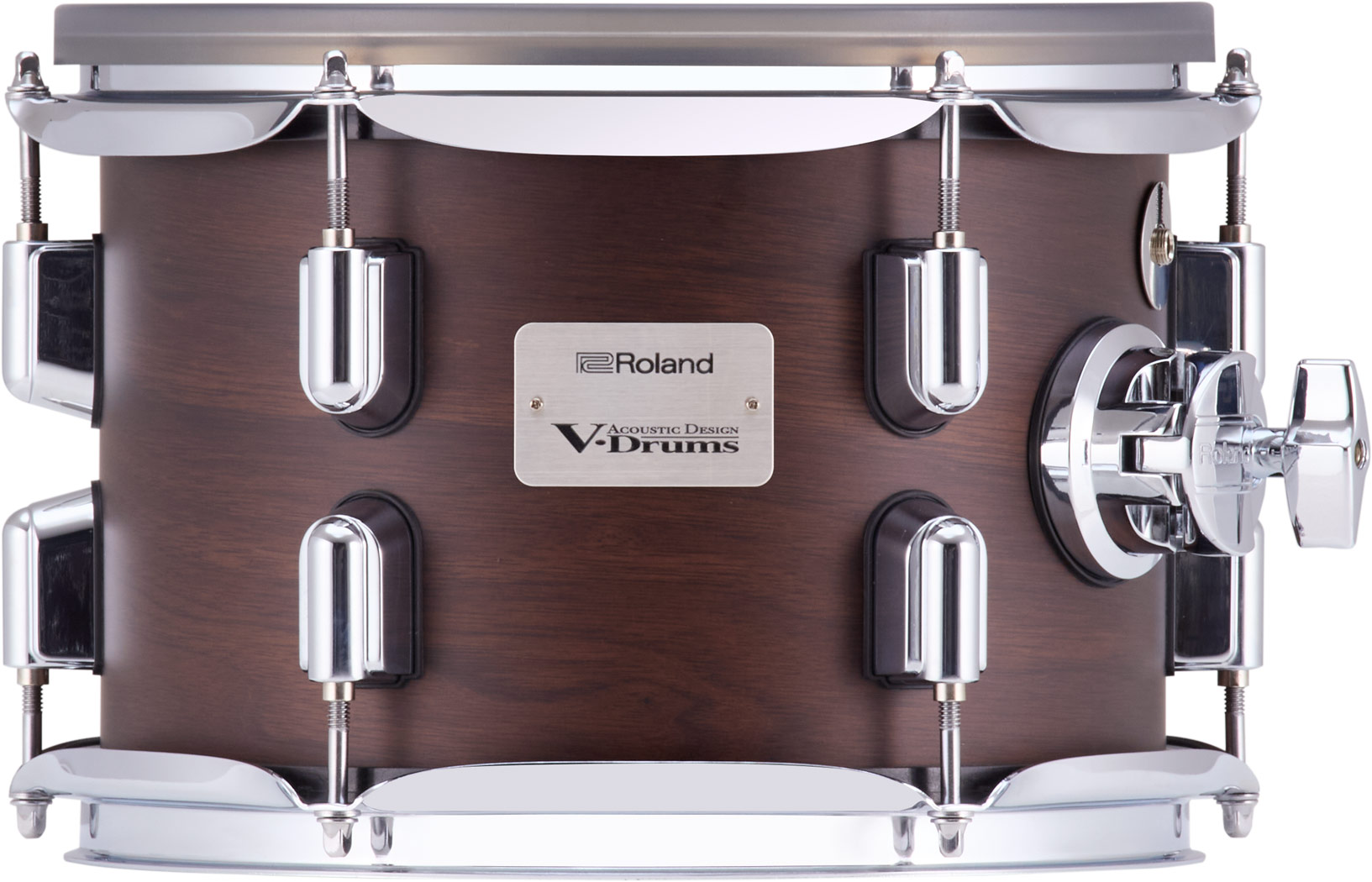 Roland PDA120-SW 12 Zoll Tom Pad – Satin Walnut E-Drum Tom mit Holzkessel und edlem Finish