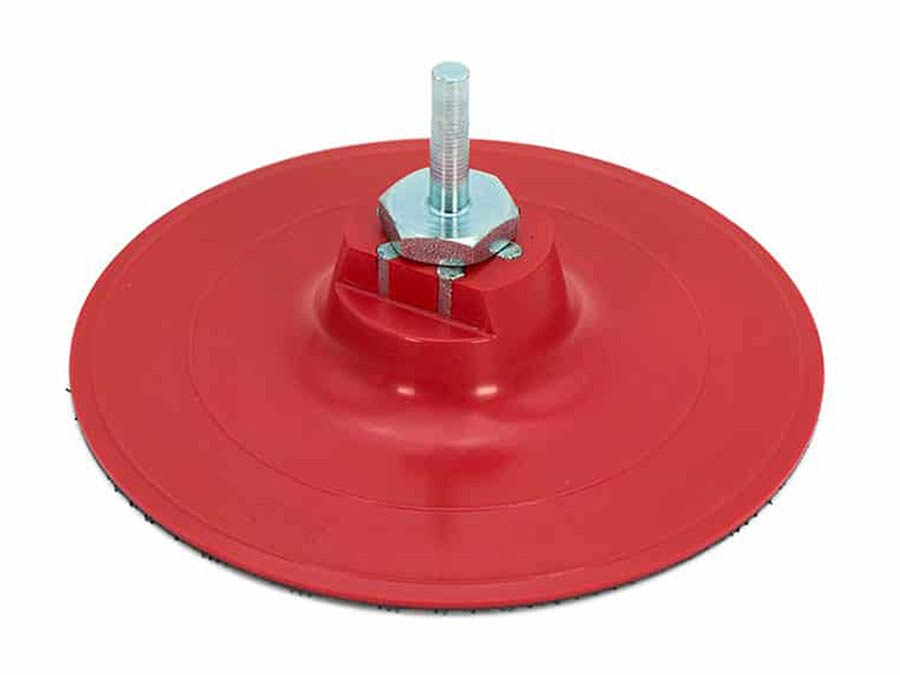 Rhyno plate and drill adapter for 150 mm polishing sponges Rhyno plate and drill adapter for 150 mm polishing sponges