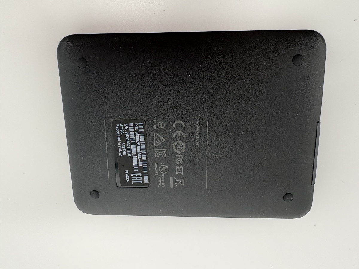 DE 25  500 GB SATA USB 3.0 WD