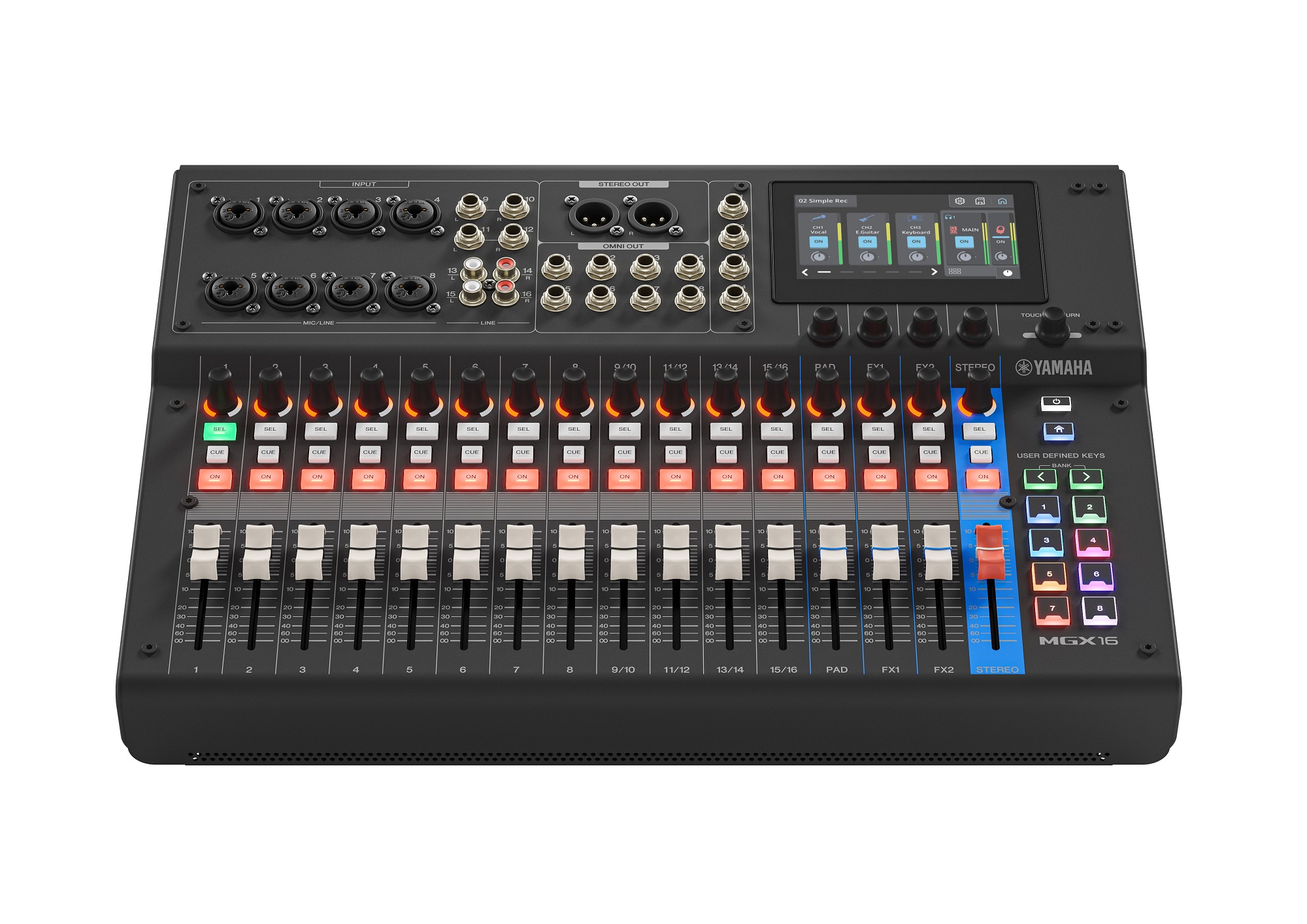 MGX16 BK Digital Mixer