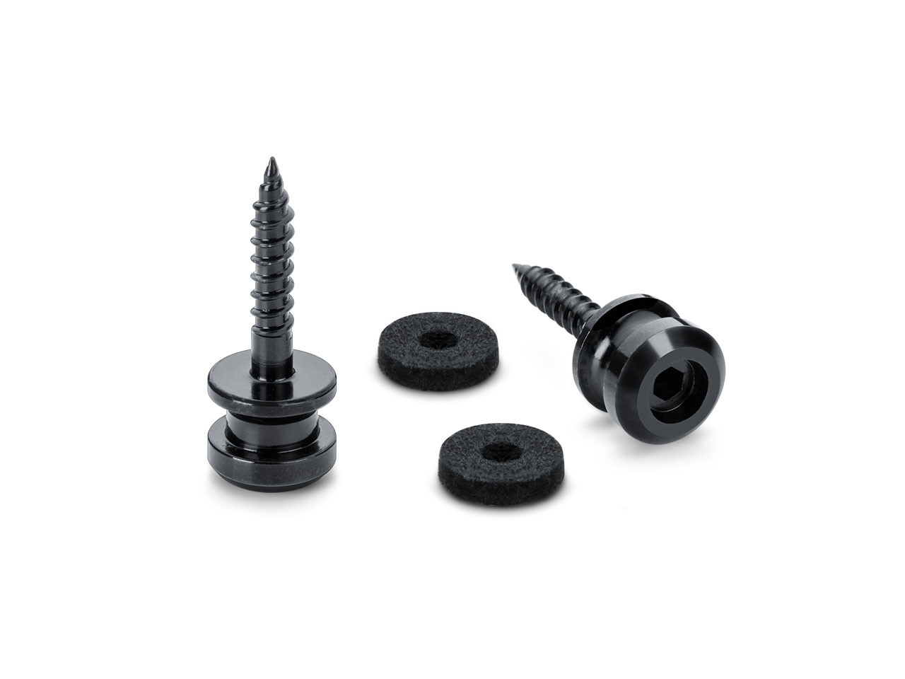 Security S-Locks Pin Set M Black Chrome
