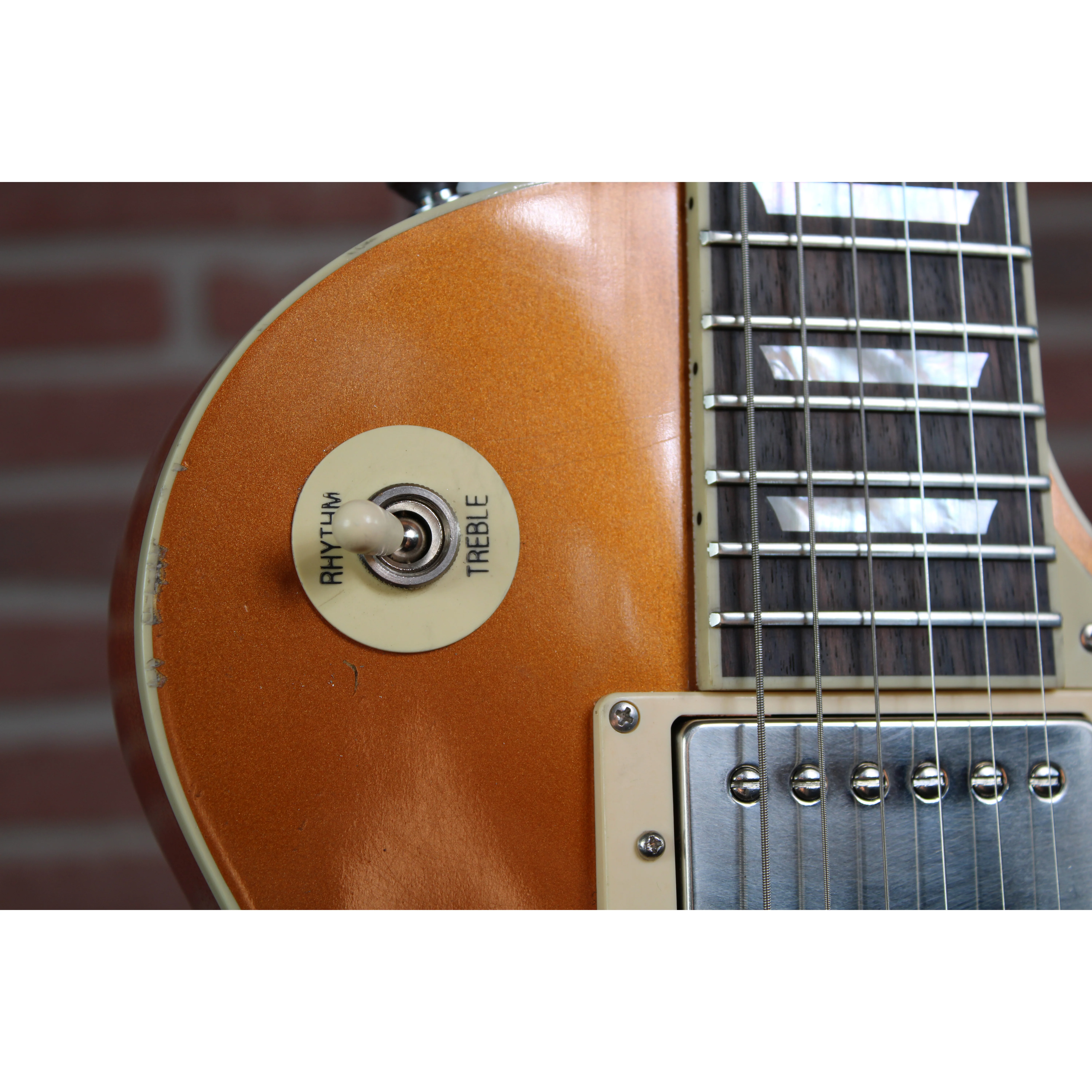 Lester Bullion Gold 60s Slim Taper Aged