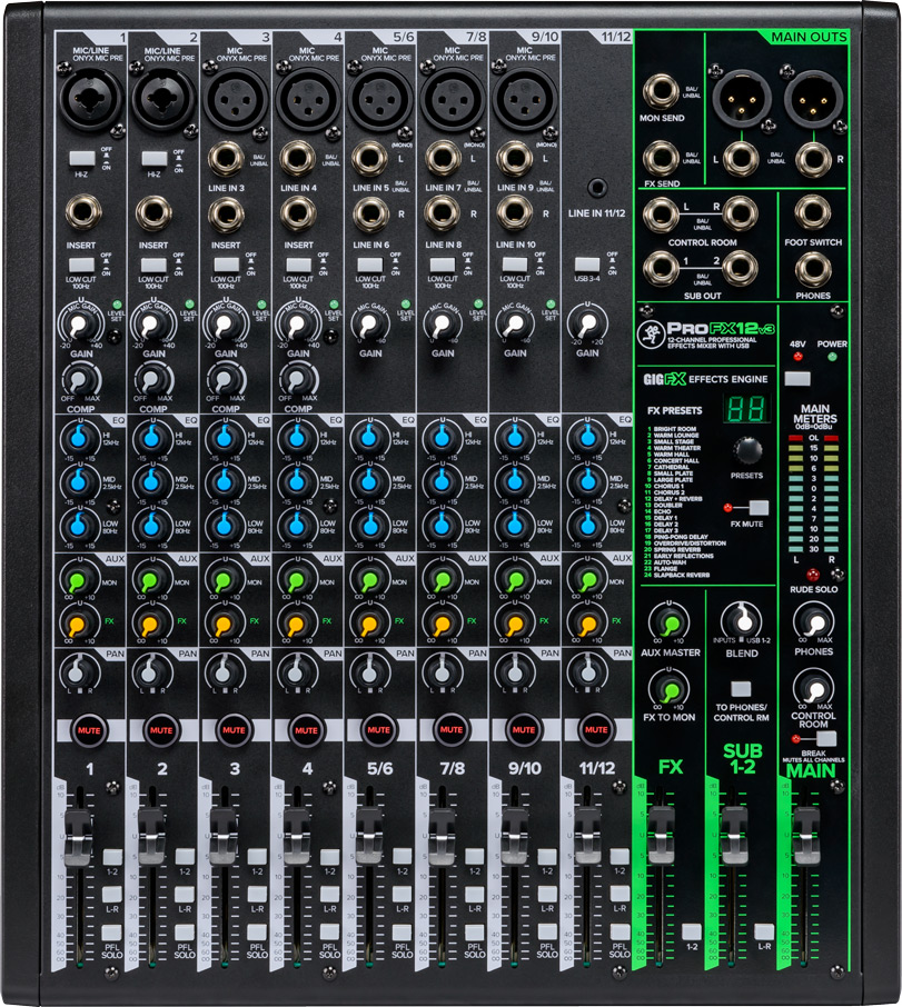 ProFX12v3 12-Kanal Mixer