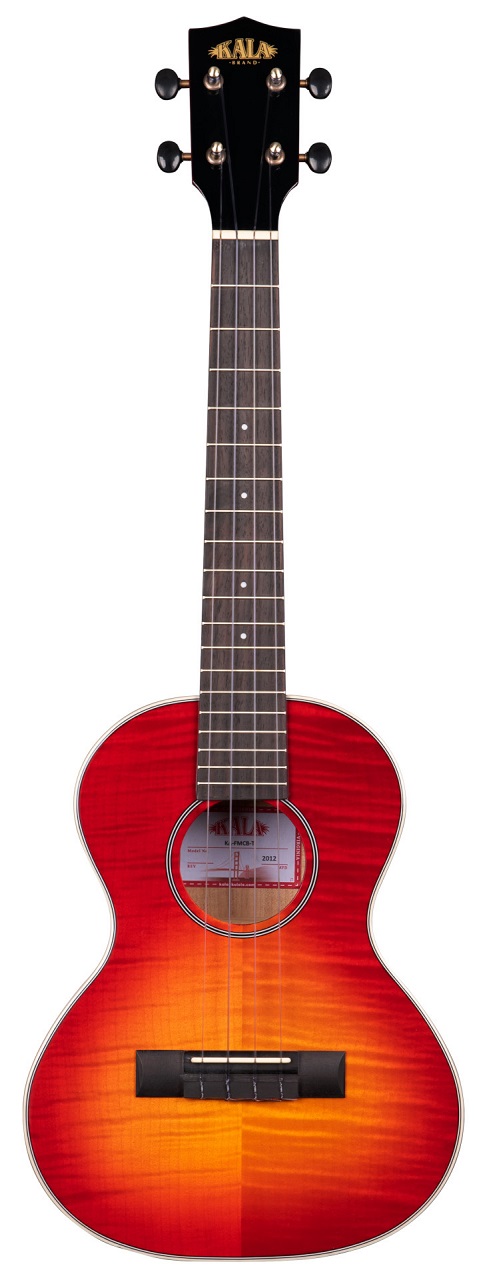 KA-FMCB-T - Gloss Flame Maple Cherry Burst Tenor Ukulele