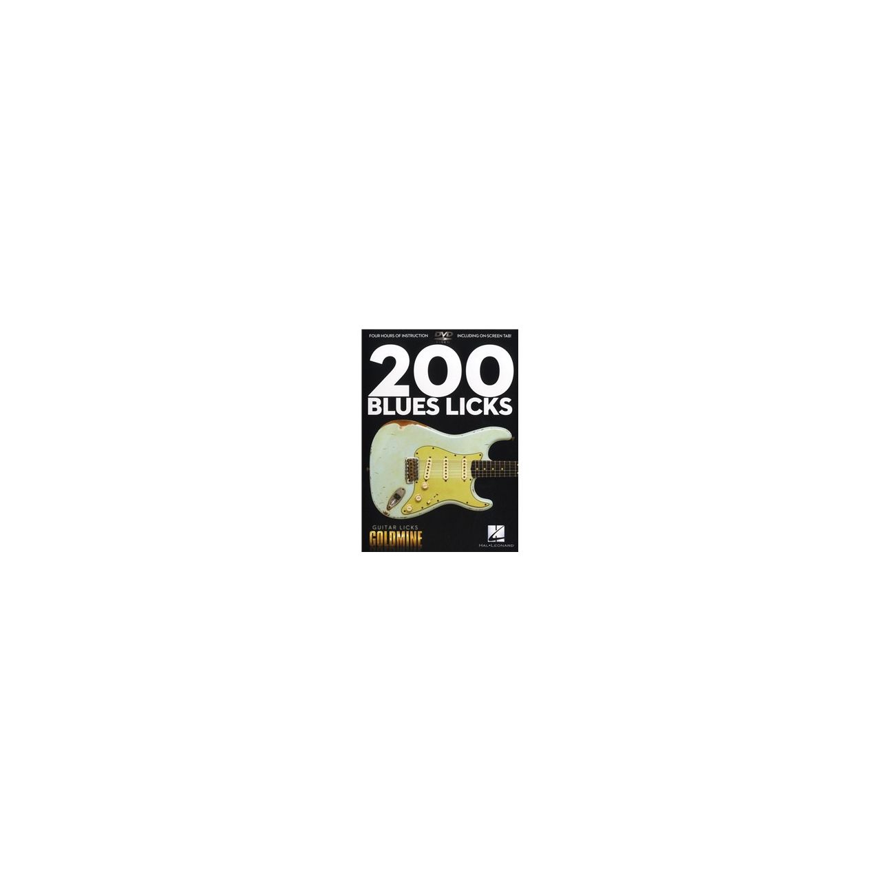 Goldmine 200 Blues Licks Gitarre & DVD