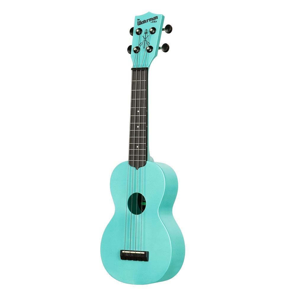 Waterman Recycled Soprano Ukulele Glow-in-the-Dark Aqua Mist